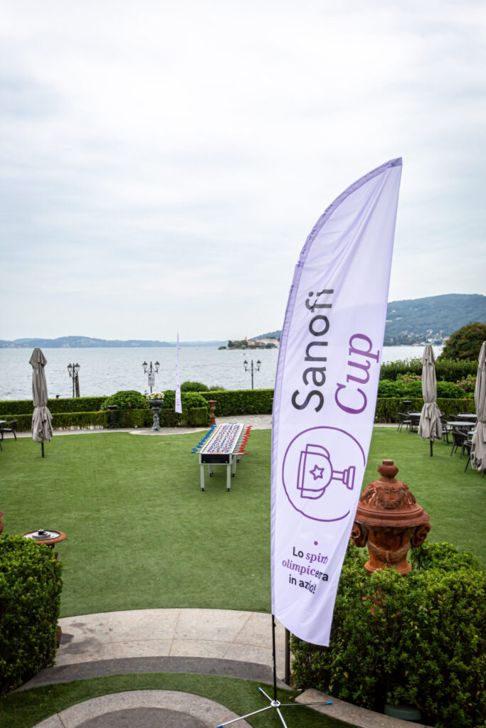 Evento annuale aziendale interno Sanofi + Sanofi Cup organizzato da Chorus SpA Lago di Baveno Verbano-Cusio-Ossola