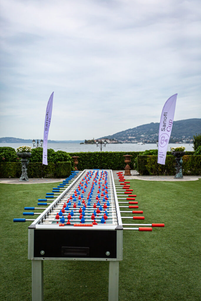 Evento annuale aziendale interno Sanofi + Sanofi Cup organizzato da Chorus SpA Lago di Baveno Verbano-Cusio-Ossola